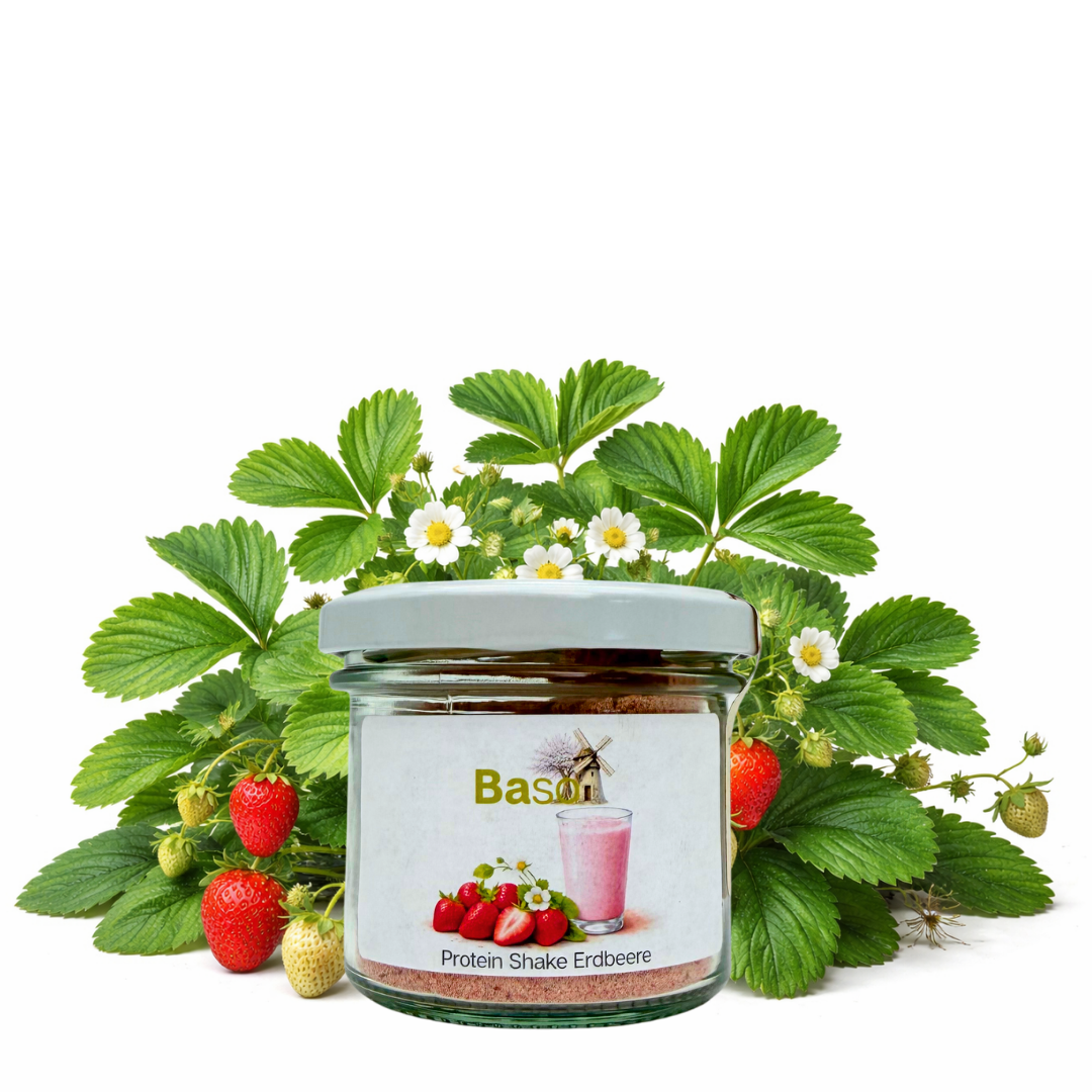 Proteinshake Erdbeere