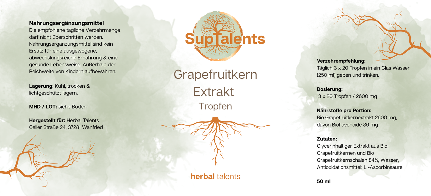 Grapefruitkern Extrakt Tropfen