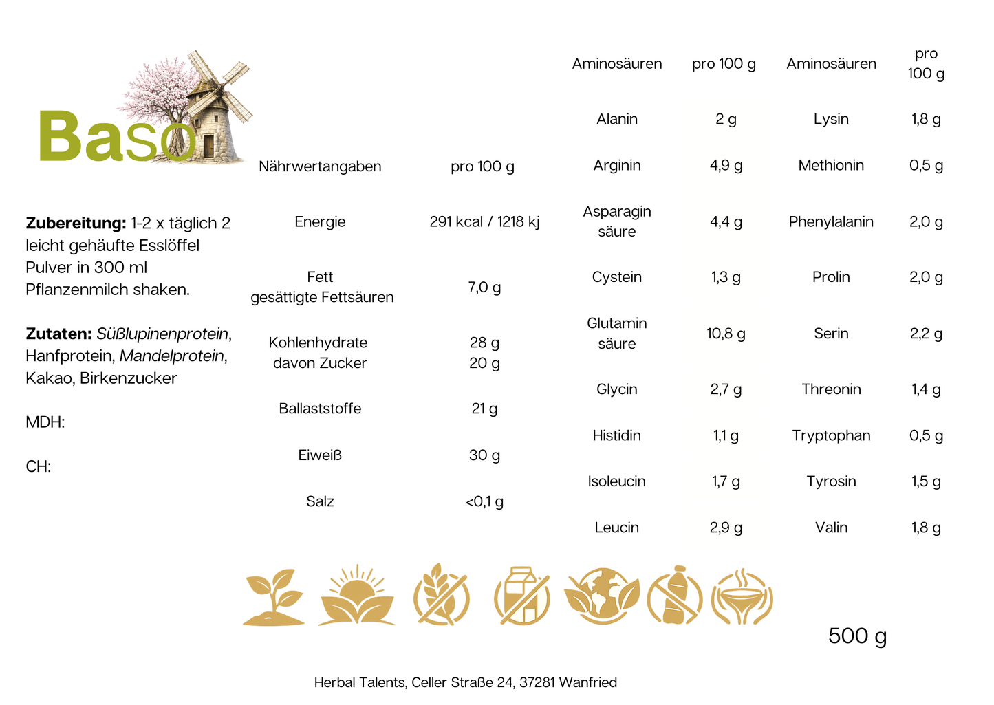 Proteinshake Schoko