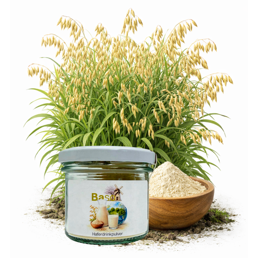 Bio Haferdrinkpulver Probierglas
