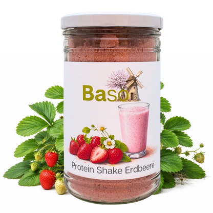 Proteinshake Erdbeere