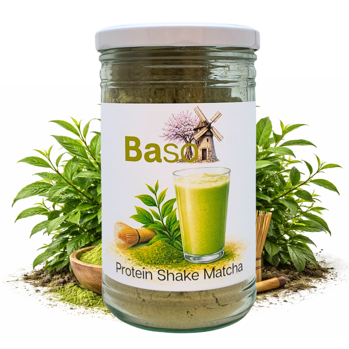 Proteinshake Matcha
