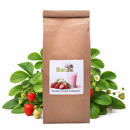 Proteinshake Erdbeere