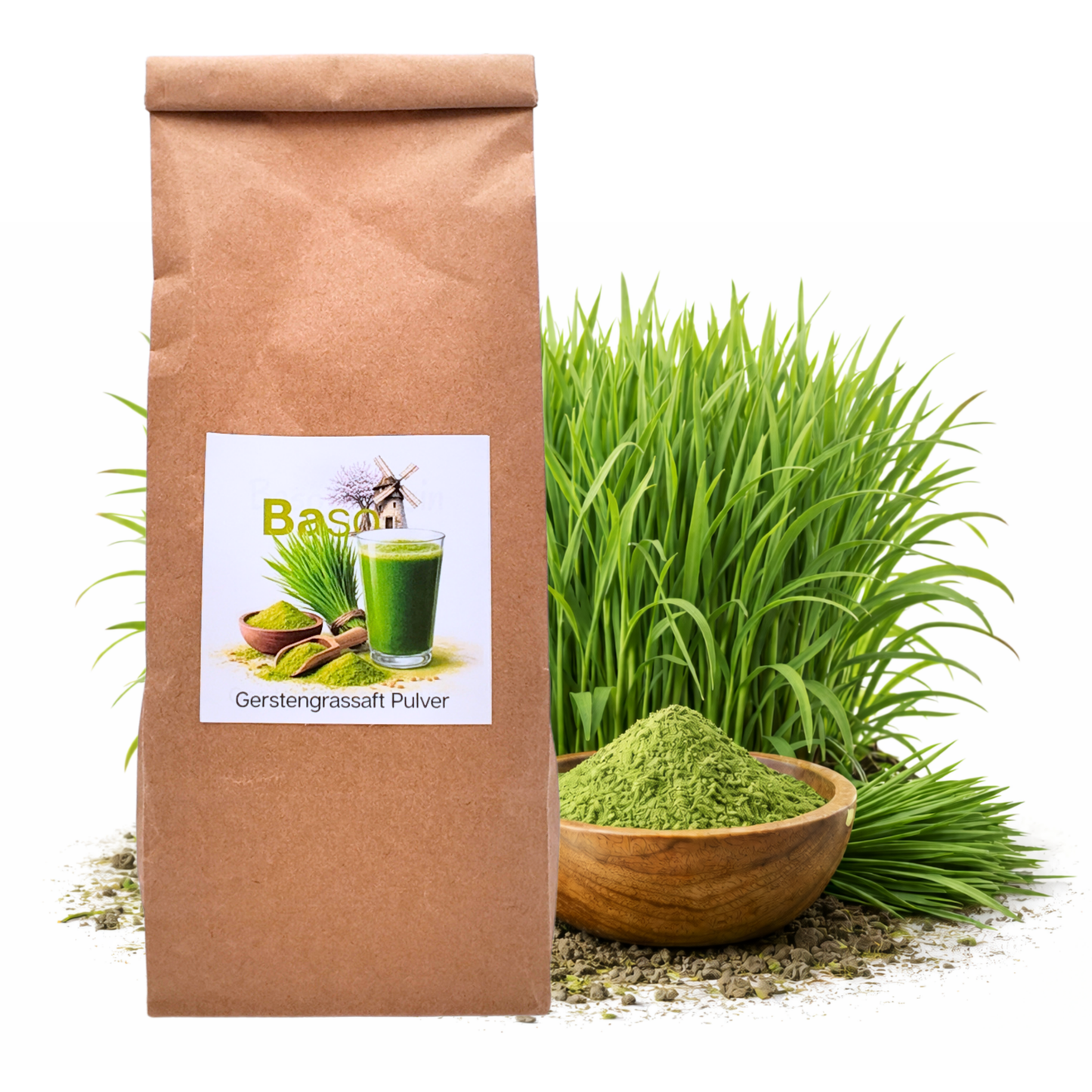 Bio- Gerstengrassaft Pulver