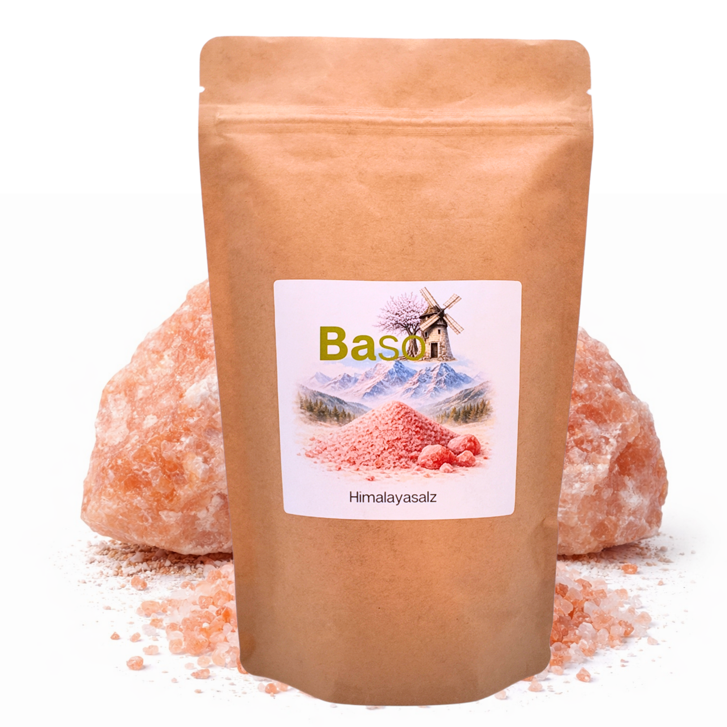 BASO Himalayasalz, feine Körnung