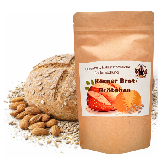 BASO Körnerbrot & Brötchen Backmischung, glutenfrei