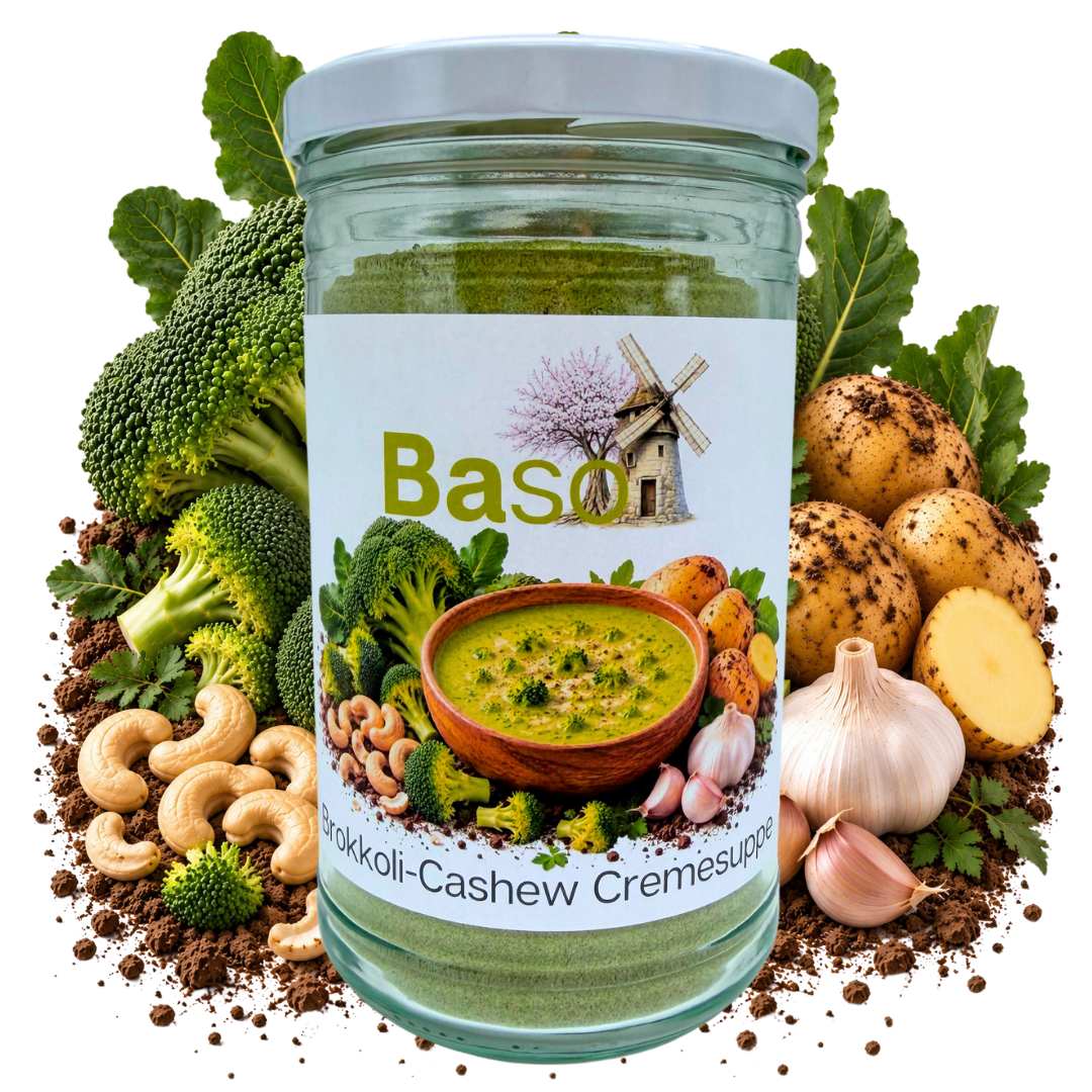 Brokkoli Cashew Cremesuppe