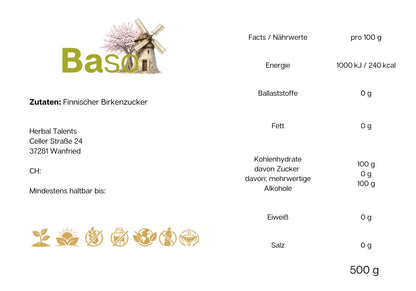 BASO Finnischer Birkenzucker