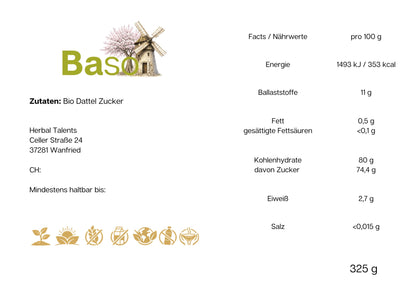 BASO Bio Dattelzucker