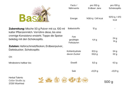 Erdbeer Jane mit Schokoküsschen