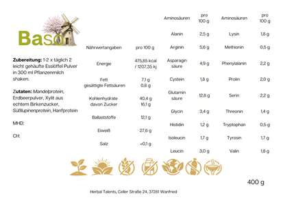 Proteinshake Erdbeere