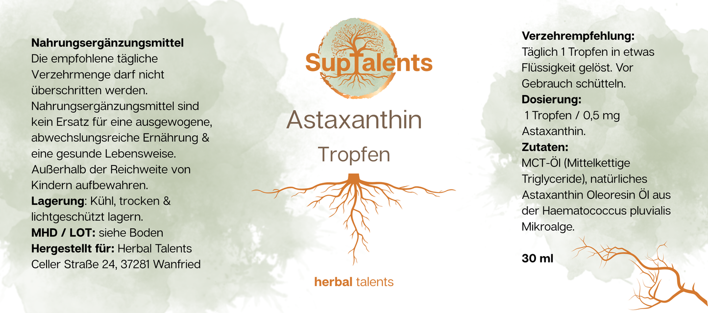 Astaxanthin Tropfen