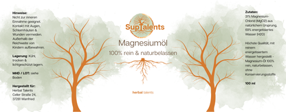 Magnesiumöl - 100% rein & naturbelassen