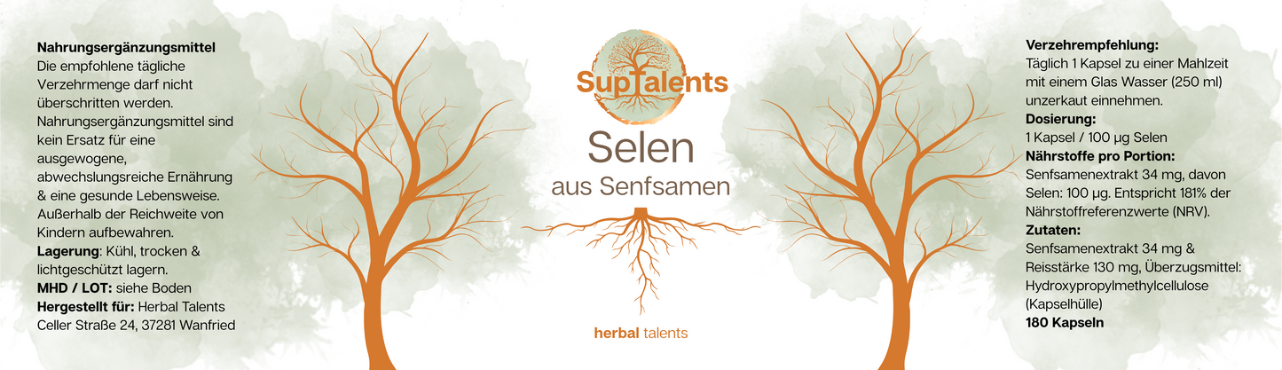 Selen - aus Senfsamen