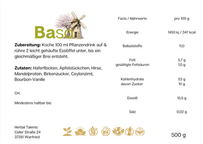 Bratapfel Frühstücksbrei Probierglas