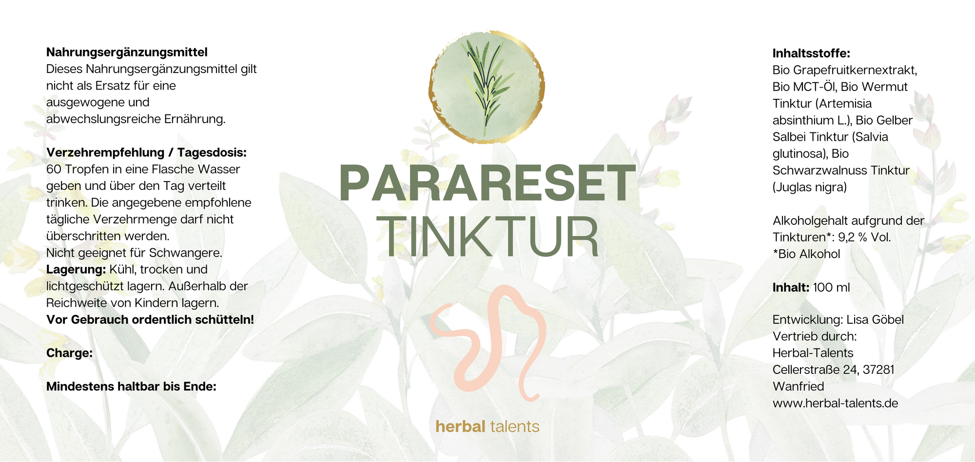Parareset Reinigungsset