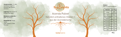 Acerola Pulver / Vitamin C