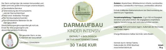 Darmaufbau Kinder Intensiv ab 1 LJ