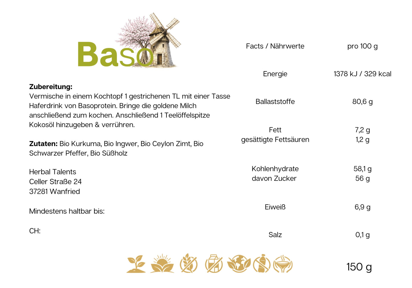 Ayurvedischer Heiltrank / Goldene Milch